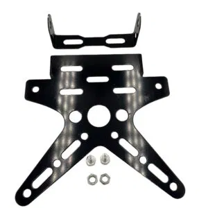 Βάση πινακίδας μοτοσυκλέτας UNIVERSAL μαύρη