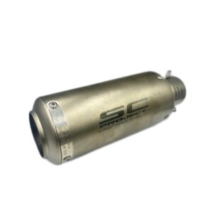 Τελικό Εξάτμισης  SC Project Φ50 Ασημί